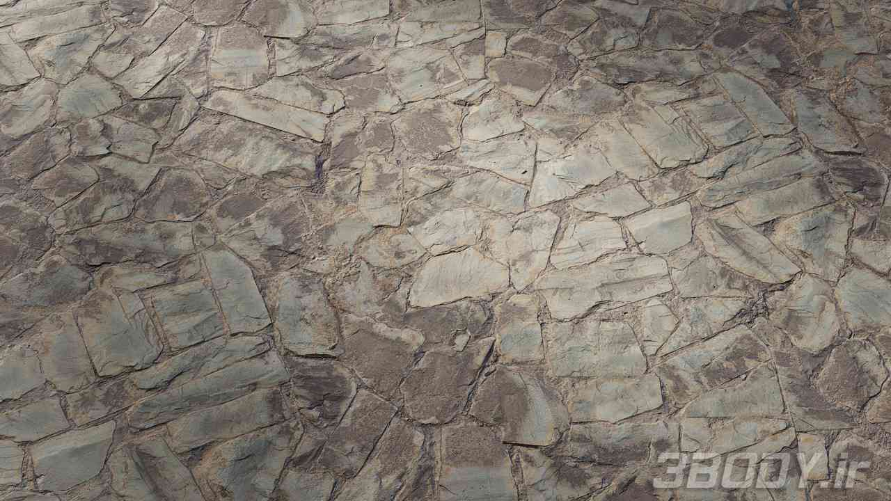 متریال سنگ کف floor stone عکس 1
